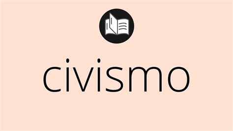 el significado de civismo